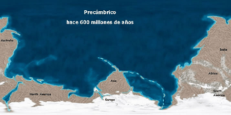 Mapa precambrico