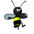 gif animado avispa